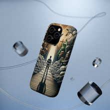 DistinctInk Tough Case for Apple iPhone, Compatible with MagSafe Charging - "1 Corinthians 10:13 - God's Faithfulness in Temptation"