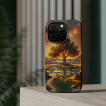 DistinctInk Tough Case for Apple iPhone, Compatible with MagSafe Charging - "Biblical Blessing: Good Health and Well-being in 3 John 1:2"