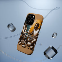 DistinctInk Tough Case for Apple iPhone, Compatible with MagSafe Charging - "Matthew 22:39 – Love Your Neighbor as Yourself"