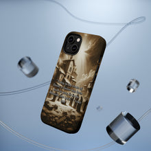 DistinctInk Tough Case for Apple iPhone, Compatible with MagSafe Charging - "The Birth of the Savior - Luke 2:11"