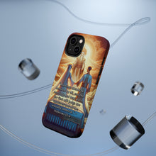 DistinctInk Tough Case for Apple iPhone, Compatible with MagSafe Charging - "Honoring Marriage: Hebrews 13:4 Emphasizes Purity and Accountability"
