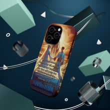 DistinctInk Tough Case for Apple iPhone, Compatible with MagSafe Charging - "Honoring Marriage: Hebrews 13:4 Emphasizes Purity and Accountability"