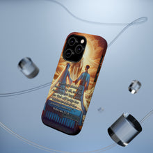 DistinctInk Tough Case for Apple iPhone, Compatible with MagSafe Charging - "Honoring Marriage: Hebrews 13:4 Emphasizes Purity and Accountability"