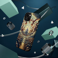 DistinctInk Tough Case for Apple iPhone, Compatible with MagSafe Charging - Keeping God's Instructions: 1 Timothy 5:21 (Biblical Verse)