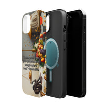 DistinctInk Tough Case for Apple iPhone, Compatible with MagSafe Charging - Partiality and Wrongdoing for Bread - Proverbs 28:21
