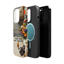 DistinctInk Tough Case for Apple iPhone, Compatible with MagSafe Charging - Partiality and Wrongdoing for Bread - Proverbs 28:21