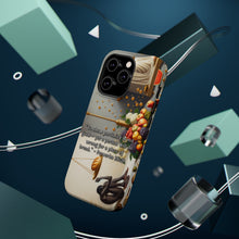 DistinctInk Tough Case for Apple iPhone, Compatible with MagSafe Charging - Partiality and Wrongdoing for Bread - Proverbs 28:21