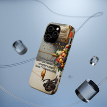 DistinctInk Tough Case for Apple iPhone, Compatible with MagSafe Charging - Partiality and Wrongdoing for Bread - Proverbs 28:21