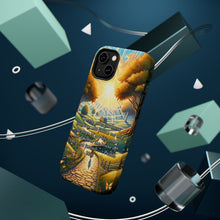 DistinctInk Tough Case for Apple iPhone, Compatible with MagSafe Charging - Psalm 23:6 - God's Everlasting Goodness and Love