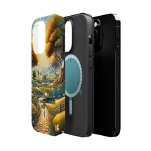 DistinctInk Tough Case for Apple iPhone, Compatible with MagSafe Charging - Psalm 23:6 - God's Everlasting Goodness and Love