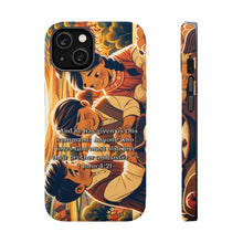 DistinctInk Tough Case for Apple iPhone, Compatible with MagSafe Charging - The Command to Love: 1 John 4:21