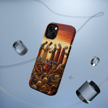 DistinctInk Tough Case for Apple iPhone, Compatible with MagSafe Charging - "Do Everything in Love" - 1 Corinthians 16:14