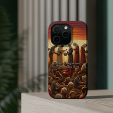DistinctInk Tough Case for Apple iPhone, Compatible with MagSafe Charging - "Do Everything in Love" - 1 Corinthians 16:14