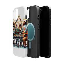 DistinctInk Tough Case for Apple iPhone, Compatible with MagSafe Charging - "All for the Glory of God: 1 Corinthians 10:31"