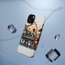DistinctInk Tough Case for Apple iPhone, Compatible with MagSafe Charging - "All for the Glory of God: 1 Corinthians 10:31"