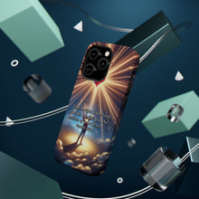 DistinctInk Tough Case for Apple iPhone, Compatible with MagSafe Charging - "Delighting in the Lord: The Promise of Psalm 37:4"