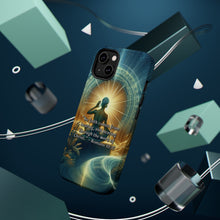 DistinctInk Tough Case for Apple iPhone, Compatible with MagSafe Charging - "Romans 10:17 - Faith through hearing the word of Christ."