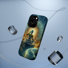 DistinctInk Tough Case for Apple iPhone, Compatible with MagSafe Charging - "Romans 10:17 - Faith through hearing the word of Christ."