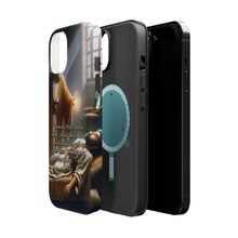 DistinctInk Tough Case for Apple iPhone, Compatible with MagSafe Charging - "Aeneas' Healing: Acts 9:34 - Jesus' Miraculous Power Demonstrated"
