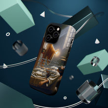 DistinctInk Tough Case for Apple iPhone, Compatible with MagSafe Charging - "Aeneas' Healing: Acts 9:34 - Jesus' Miraculous Power Demonstrated"