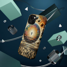 DistinctInk Tough Case for Apple iPhone, Compatible with MagSafe Charging - Acts 17:26 - God's Design: Nations, Times, and Boundaries