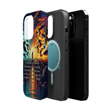 DistinctInk Tough Case for Apple iPhone, Compatible with MagSafe Charging - "Redemption and Purification: Titus 2:14 Scripture Reflection"
