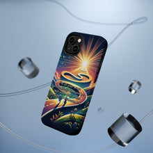 DistinctInk Tough Case for Apple iPhone, Compatible with MagSafe Charging - "Proverbs 3:6: Acknowledge Him and Walk Straight Paths"