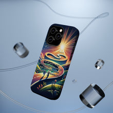 DistinctInk Tough Case for Apple iPhone, Compatible with MagSafe Charging - "Proverbs 3:6: Acknowledge Him and Walk Straight Paths"