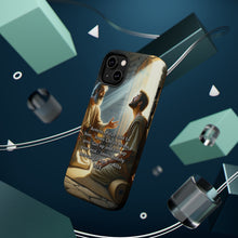 DistinctInk Tough Case for Apple iPhone, Compatible with MagSafe Charging - "Aeneas Rises: Acts 9:34 - A Miracle of Healing"