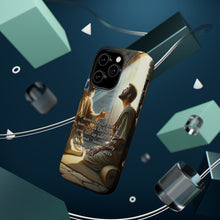 DistinctInk Tough Case for Apple iPhone, Compatible with MagSafe Charging - "Aeneas Rises: Acts 9:34 - A Miracle of Healing"