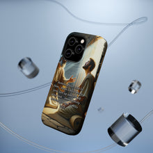 DistinctInk Tough Case for Apple iPhone, Compatible with MagSafe Charging - "Aeneas Rises: Acts 9:34 - A Miracle of Healing"