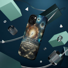 DistinctInk Tough Case for Apple iPhone, Compatible with MagSafe Charging - "For God's Love: John 3:16 Offers Eternal Life"