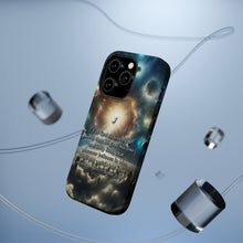 DistinctInk Tough Case for Apple iPhone, Compatible with MagSafe Charging - "For God's Love: John 3:16 Offers Eternal Life"
