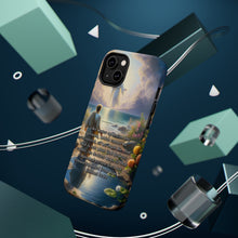 DistinctInk Tough Case for Apple iPhone, Compatible with MagSafe Charging - "God's Redemption Plan: 2 Samuel 14:14"