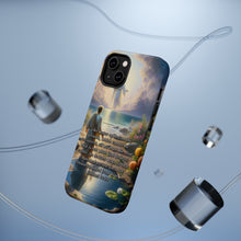 DistinctInk Tough Case for Apple iPhone, Compatible with MagSafe Charging - "God's Redemption Plan: 2 Samuel 14:14"