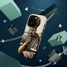 DistinctInk Tough Case for Apple iPhone, Compatible with MagSafe Charging - "To Show Partiality in Judgment is Not Good" - Proverbs 24:23