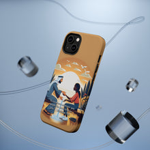 DistinctInk Tough Case for Apple iPhone, Compatible with MagSafe Charging - "Do Unto Others: Matthew 7:12 - The Golden Rule"