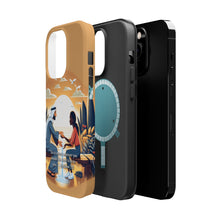 DistinctInk Tough Case for Apple iPhone, Compatible with MagSafe Charging - "Do Unto Others: Matthew 7:12 - The Golden Rule"