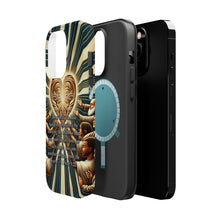 DistinctInk Tough Case for Apple iPhone, Compatible with MagSafe Charging - "Deeply Loving One Another: 1 Peter 1:22"