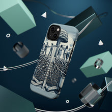 DistinctInk Tough Case for Apple iPhone, Compatible with MagSafe Charging - "Rooted in Love: Ephesians 3:17 Explores Limitless Divine Love"