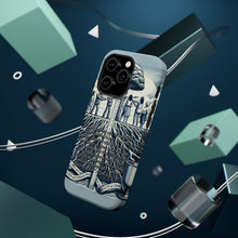 DistinctInk Tough Case for Apple iPhone, Compatible with MagSafe Charging - "Rooted in Love: Ephesians 3:17 Explores Limitless Divine Love"