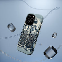 DistinctInk Tough Case for Apple iPhone, Compatible with MagSafe Charging - "Rooted in Love: Ephesians 3:17 Explores Limitless Divine Love"