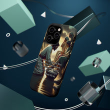 DistinctInk Tough Case for Apple iPhone, Compatible with MagSafe Charging - Mark 10:45 - The Son of Man's Sacrificial Service