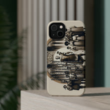DistinctInk Tough Case for Apple iPhone, Compatible with MagSafe Charging - "Blessings of Children: Psalm 127:3 - A Heritage from God"