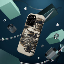 DistinctInk Tough Case for Apple iPhone, Compatible with MagSafe Charging - "Blessings of Children: Psalm 127:3 - A Heritage from God"