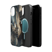 DistinctInk Tough Case for Apple iPhone, Compatible with MagSafe Charging - "Psalm 56:8 - God's Loving Record of Our Sorrows"