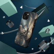 DistinctInk Tough Case for Apple iPhone, Compatible with MagSafe Charging - "Psalm 56:8 - God's Loving Record of Our Sorrows"