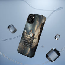 DistinctInk Tough Case for Apple iPhone, Compatible with MagSafe Charging - "Psalm 56:8 - God's Loving Record of Our Sorrows"