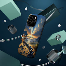 DistinctInk Tough Case for Apple iPhone, Compatible with MagSafe Charging - "The Truth Shall Set You Free" - John 8:32