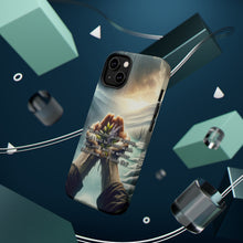 DistinctInk Tough Case for Apple iPhone, Compatible with MagSafe Charging - "Whiter Than Snow: Psalm 51:7 on Cleansing Power"